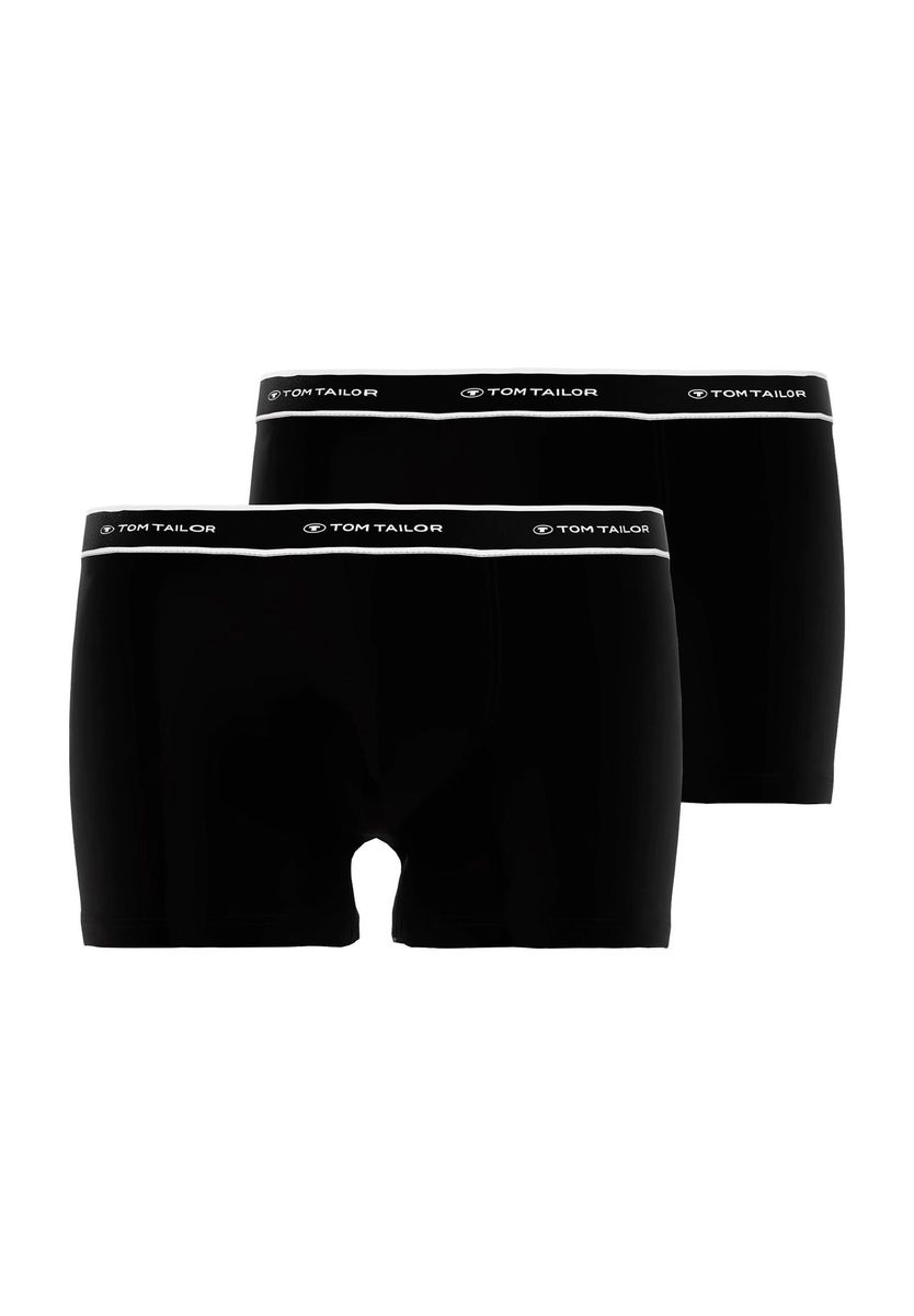 Schwarze Herren Baumwoll-Stretch Boxer Briefs