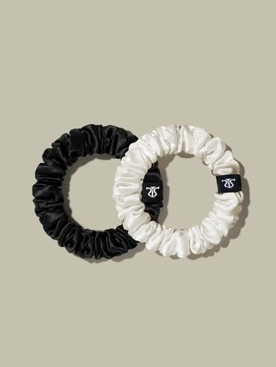 Klassisches Seiden-Scrunchie-Set