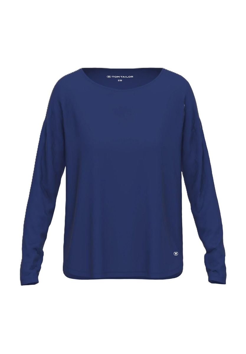 Schlafshirt mit Rundhalsausschnitt und lockerer Passform