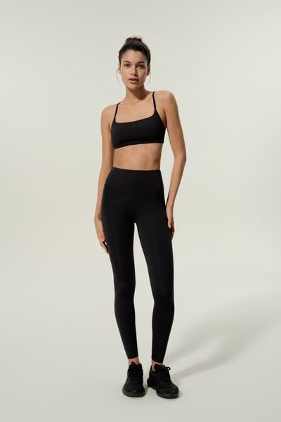 High-Rise Active Leggings Silk Contour
