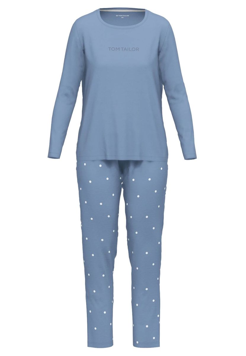 Damen Schlafanzug Set mit langen Ärmeln