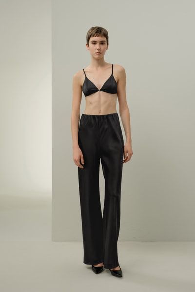 Dreieck-Bralette aus Stretchseide