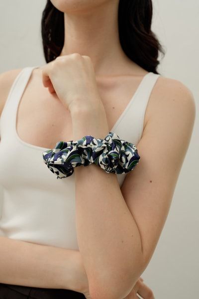 Seiden-Haargummi Haaraccessoire im Sternzeichen-Stil