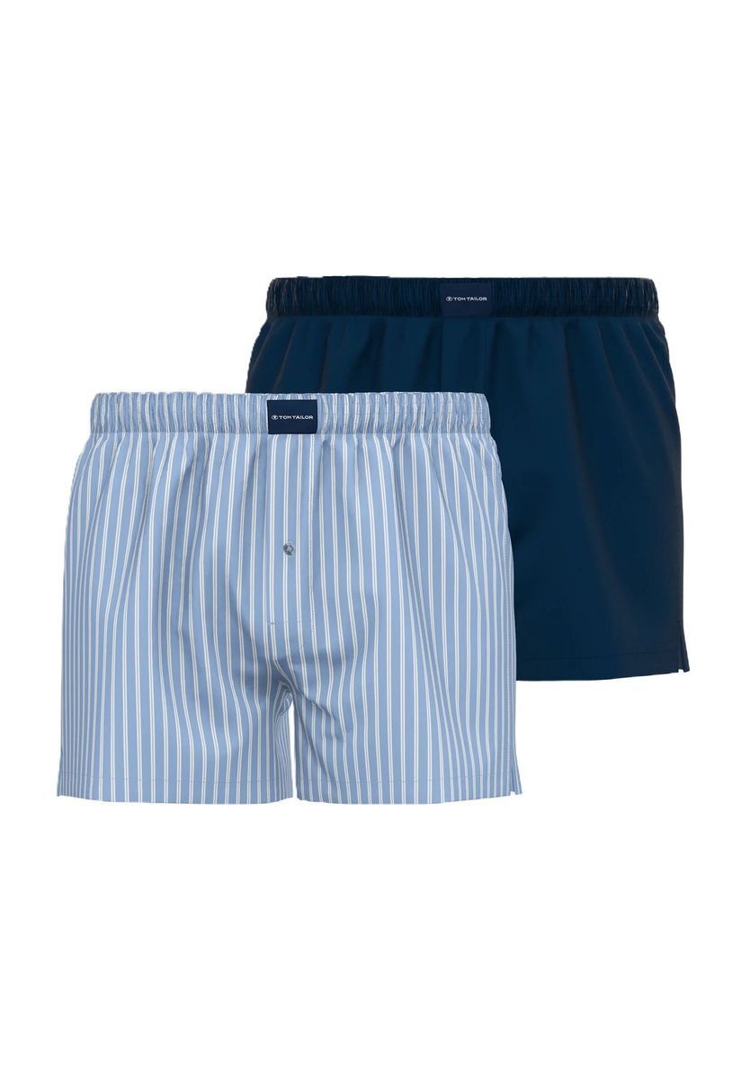 Herren Baumwoll Boxershorts Zweierpack