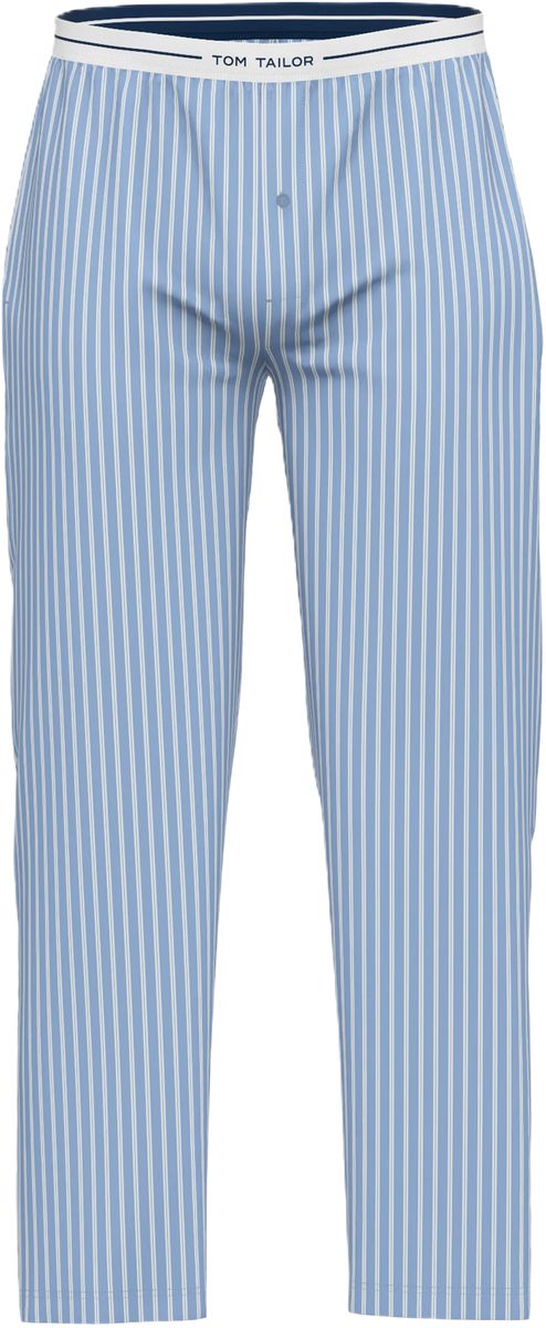 Gestreifte Pyjamahose aus Baumwolle