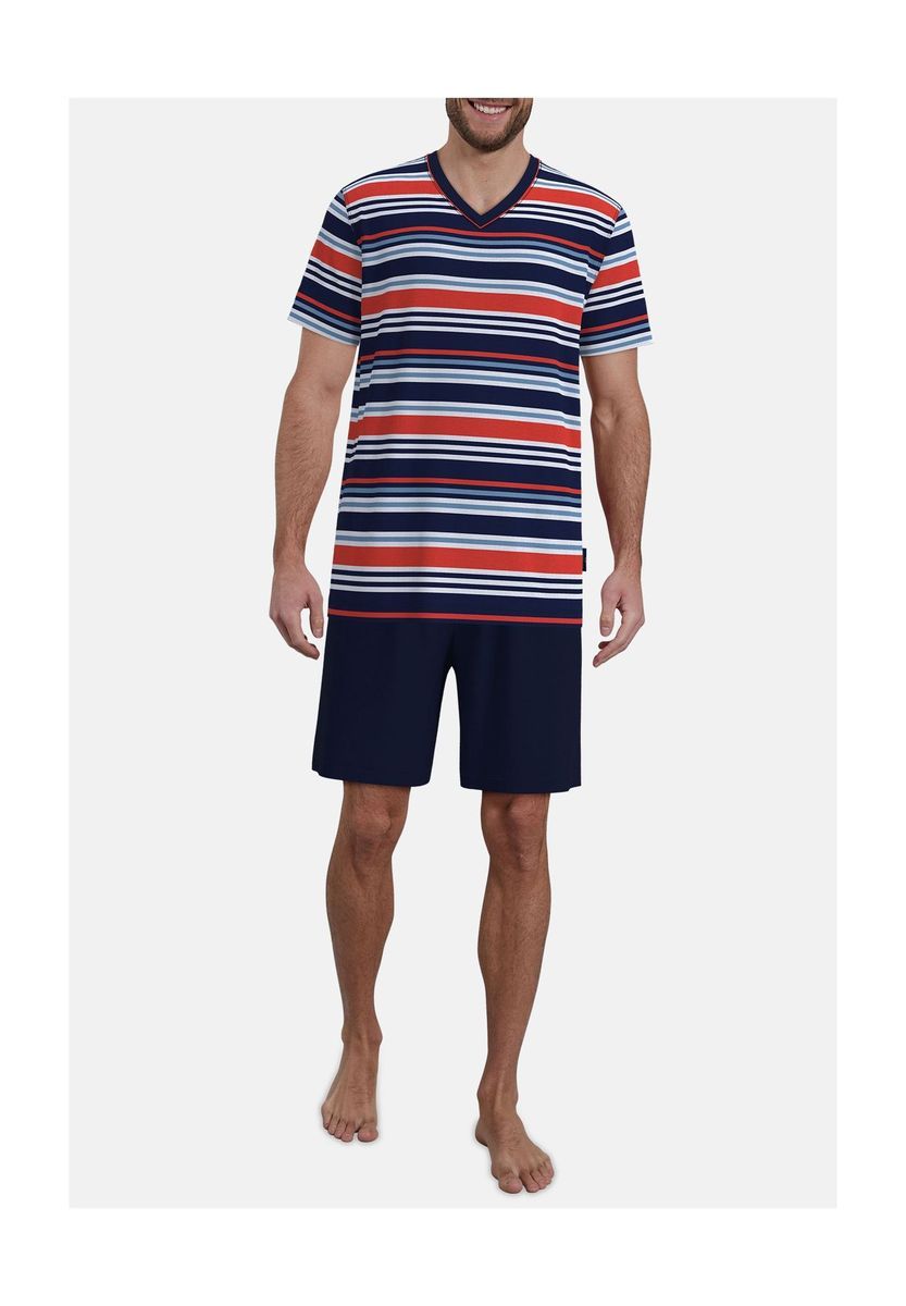 GÖTZBURG Shorty, Paspeln, für Herren, blau|orange, 48