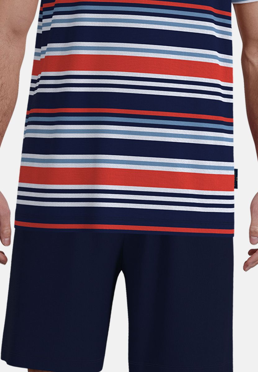 GÖTZBURG Shorty, Paspeln, für Herren, blau|orange, 48