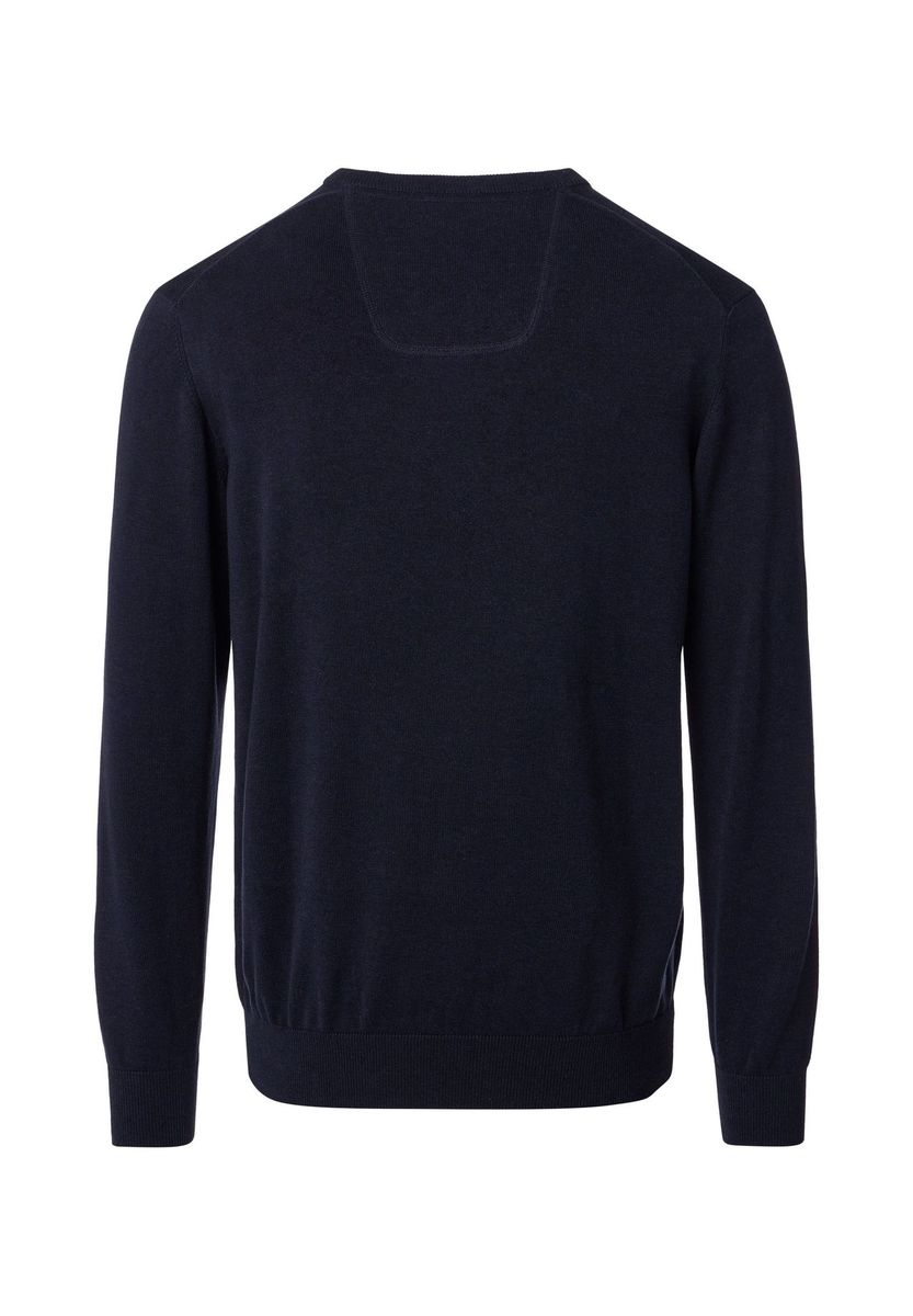 CASAMODA Pullover, V-Ausschnitt, für Herren, blau, M