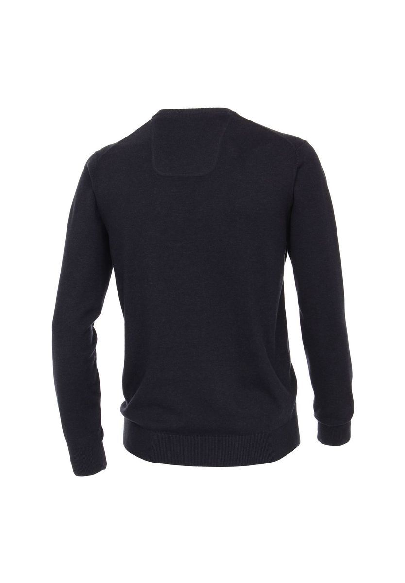 CASAMODA Herren Pullover uni, blau, 4XL