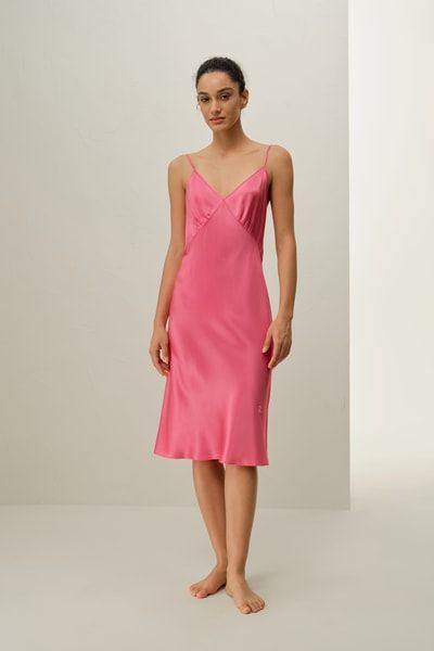 Elegantes Seiden-Unterkleid