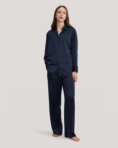 Viola Übergroßes Seide Pyjama Set
