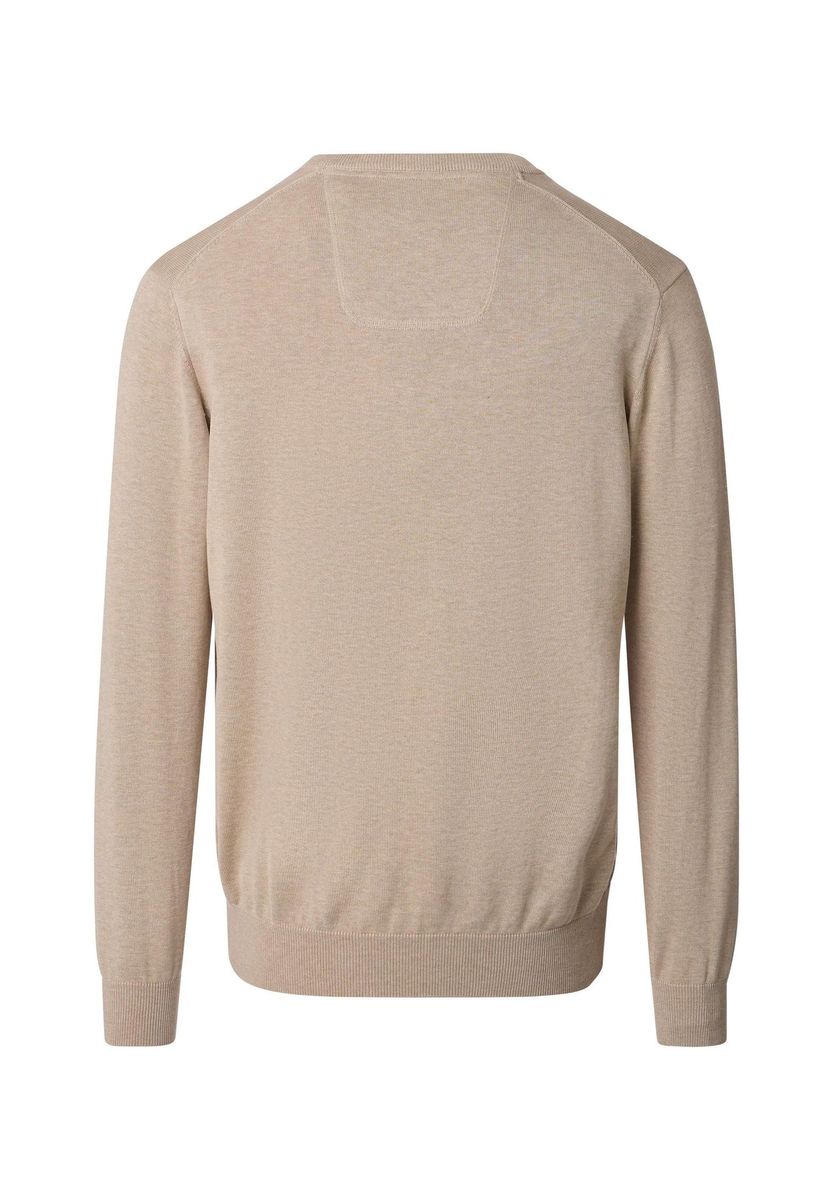CASAMODA Herren Pullover uni, beige, S