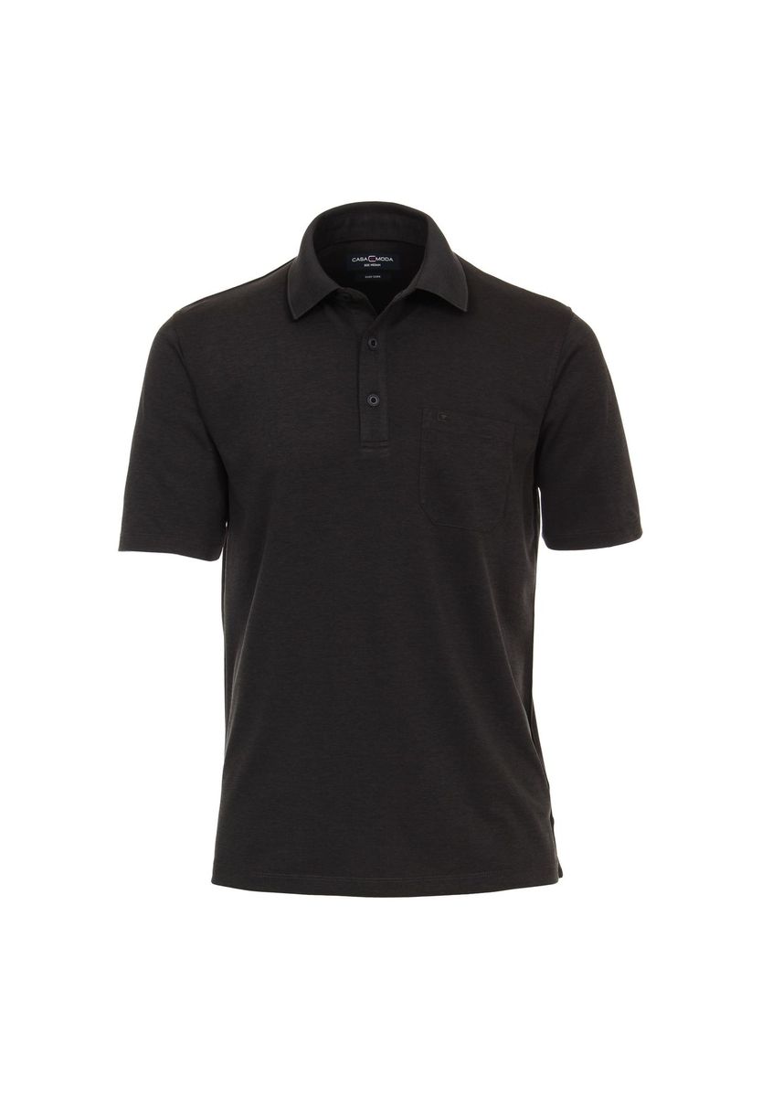 Klassisches uni Baumwoll-Polo-Shirt