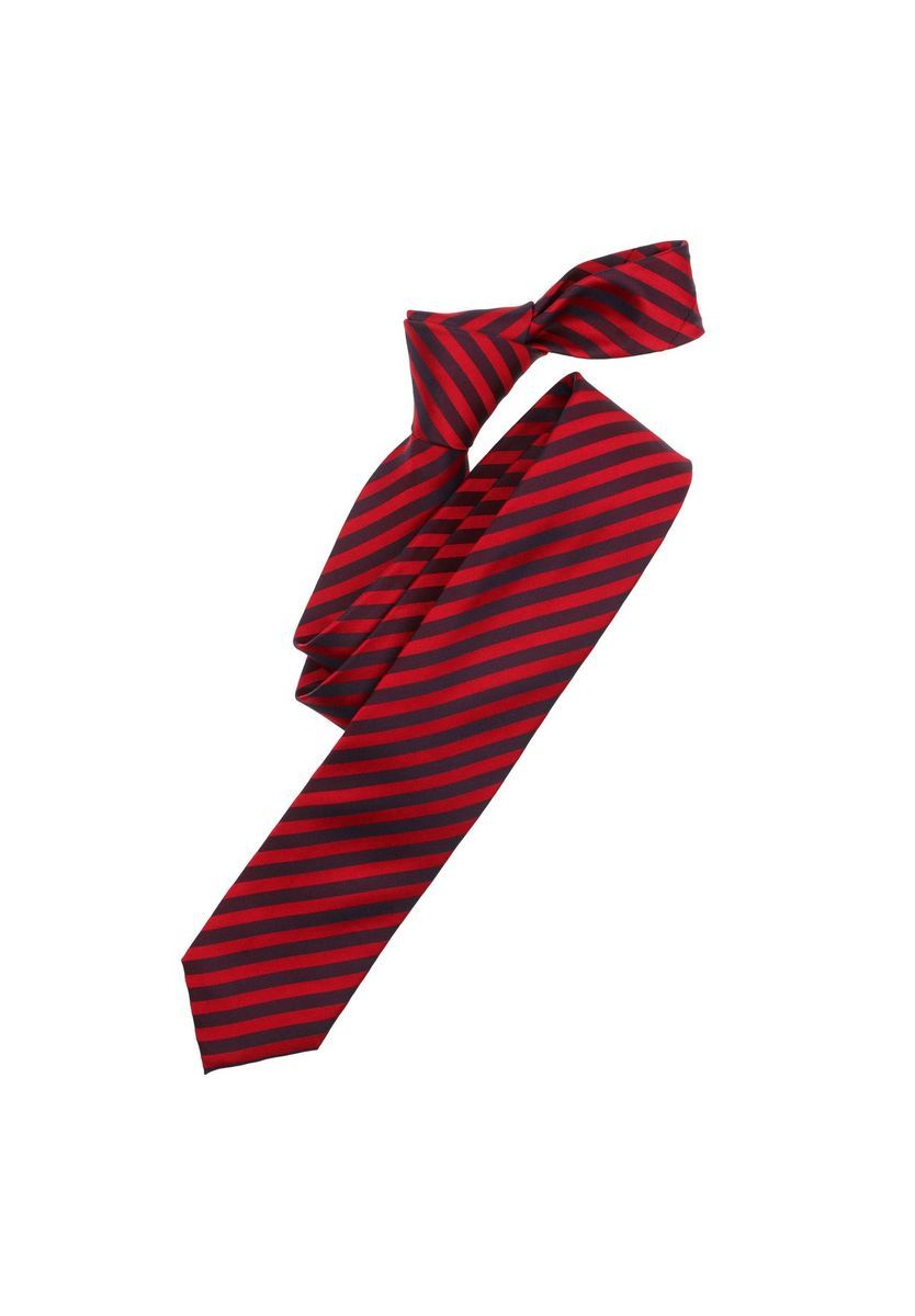 Gestreifte Seidenkrawatte