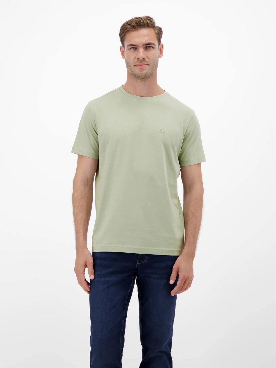 Klassisches unifarbenes Basic T-Shirt