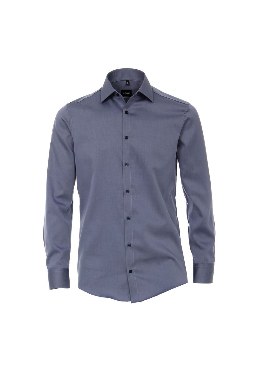 Modern Fit blaues Businesshemd