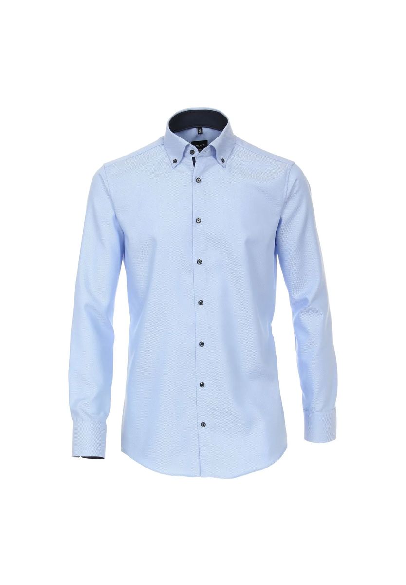 Modern Fit blaues Businesshemd