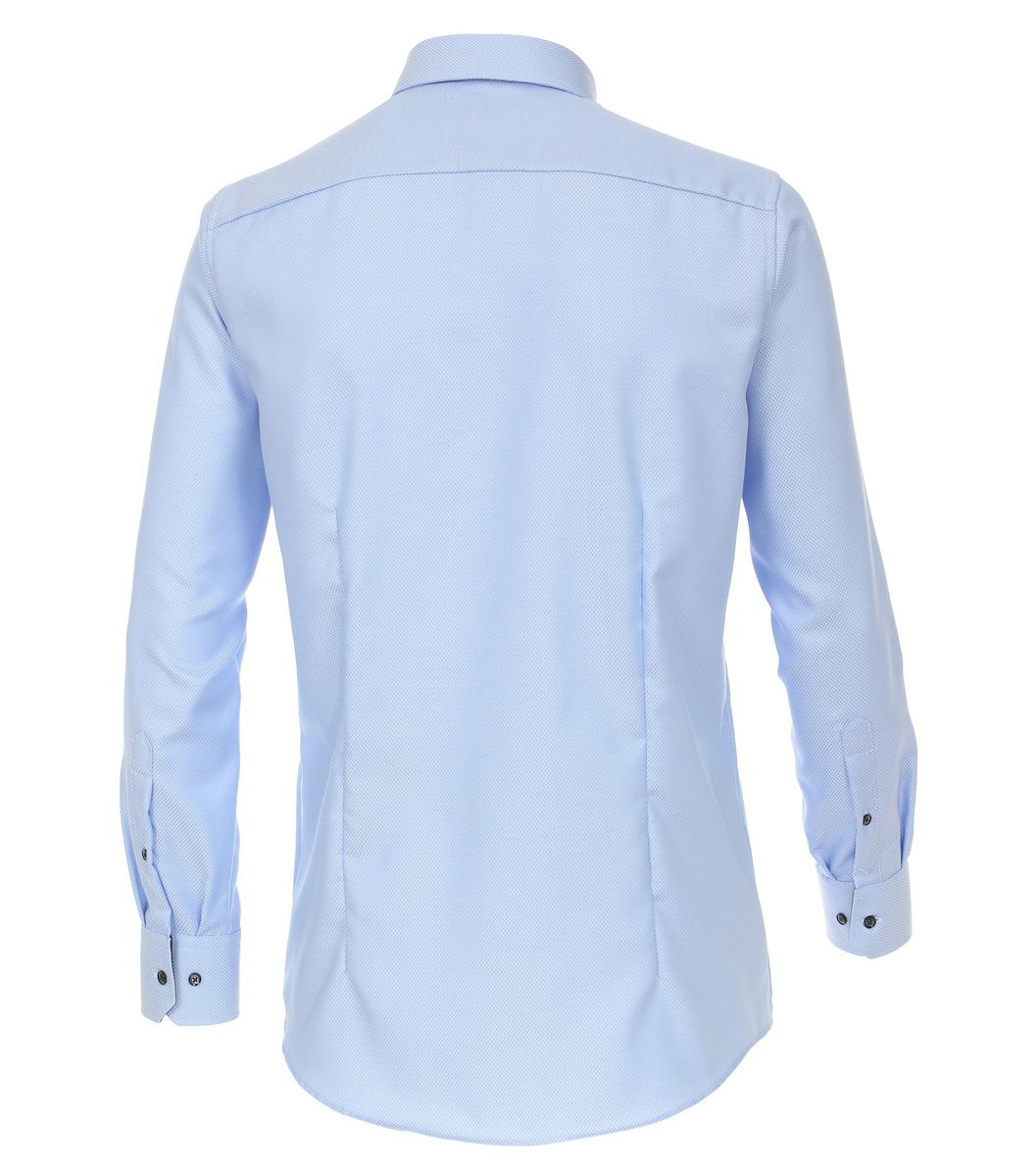 Modern Fit blaues Businesshemd