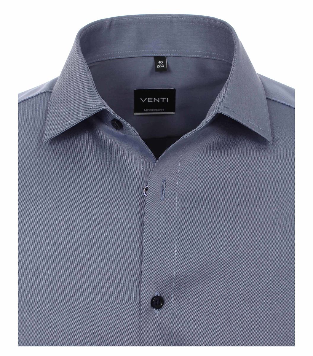 Modern Fit blaues Businesshemd