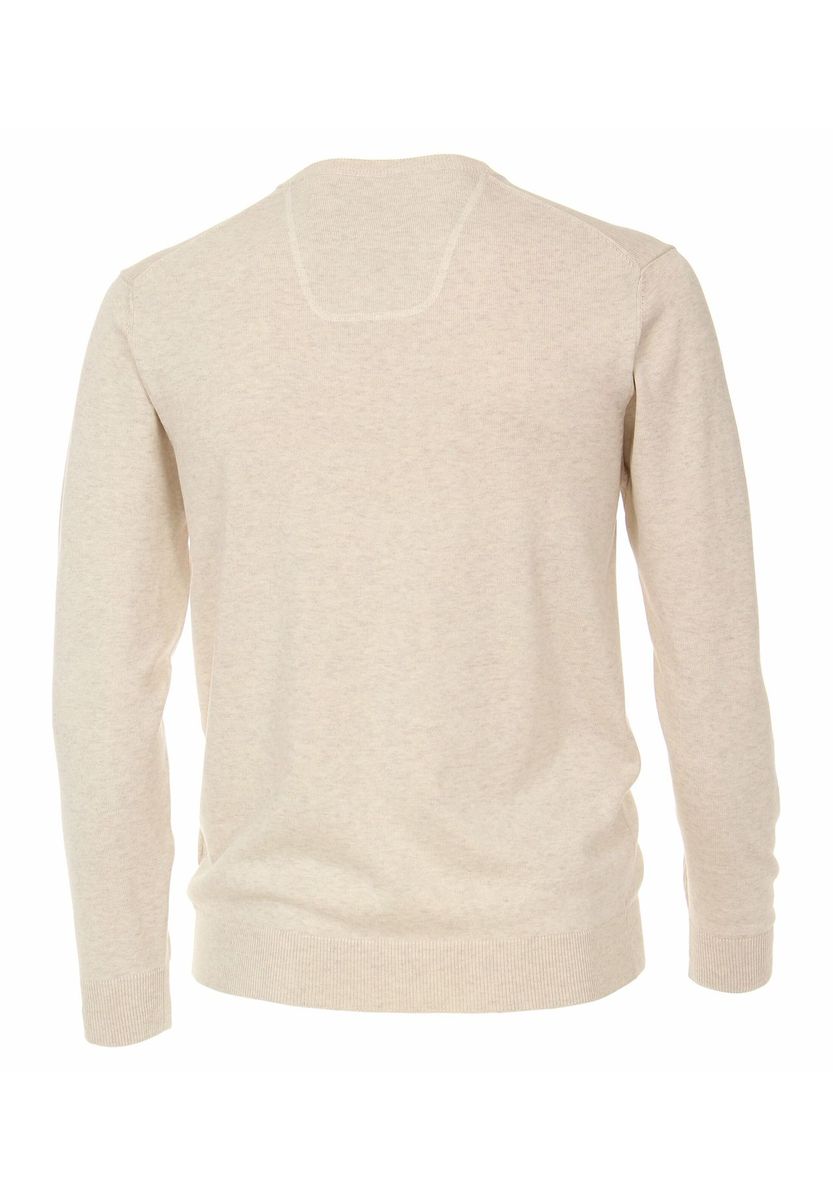 CASAMODA Herren Pullover uni, beige, M