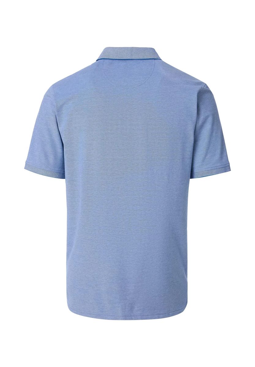 Uni Marineblau Baumwollmischung Poloshirt