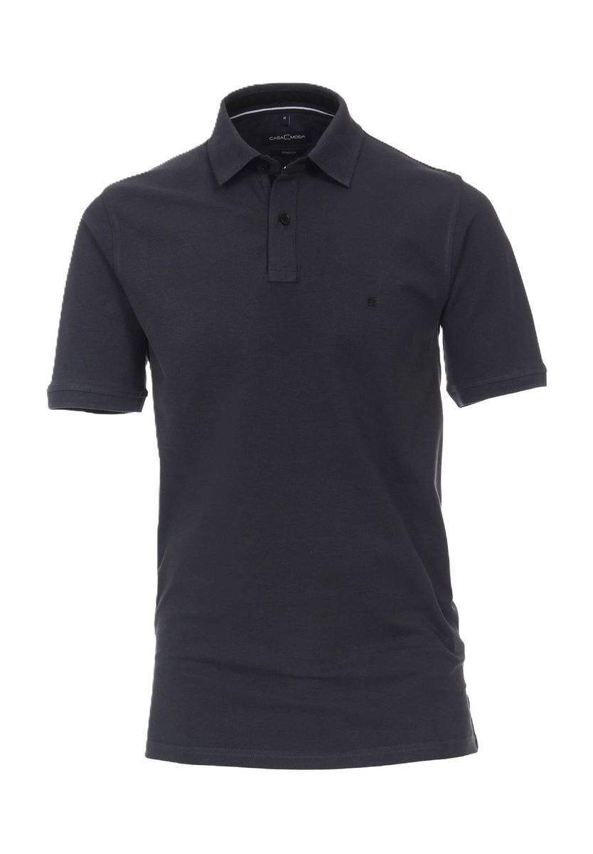Klassisches Uni-Polohemd aus Baumwollmischung