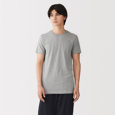 Herren T-Shirt aus recycelter Baumwolle mit Rundhalsausschnitt