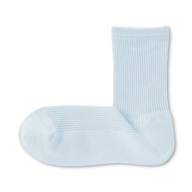 Gerippte Socken mit Komfortbund