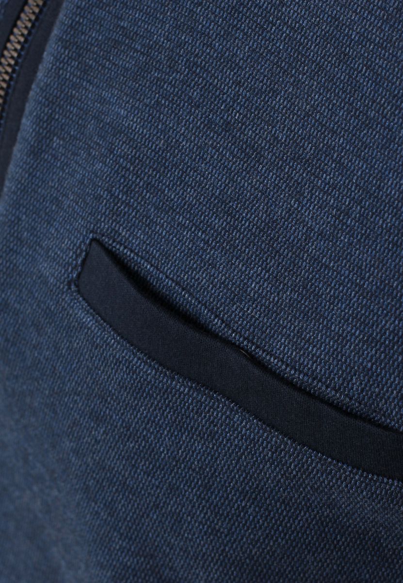 Herren Freizeit Sweatshirt mit Reißverschluss