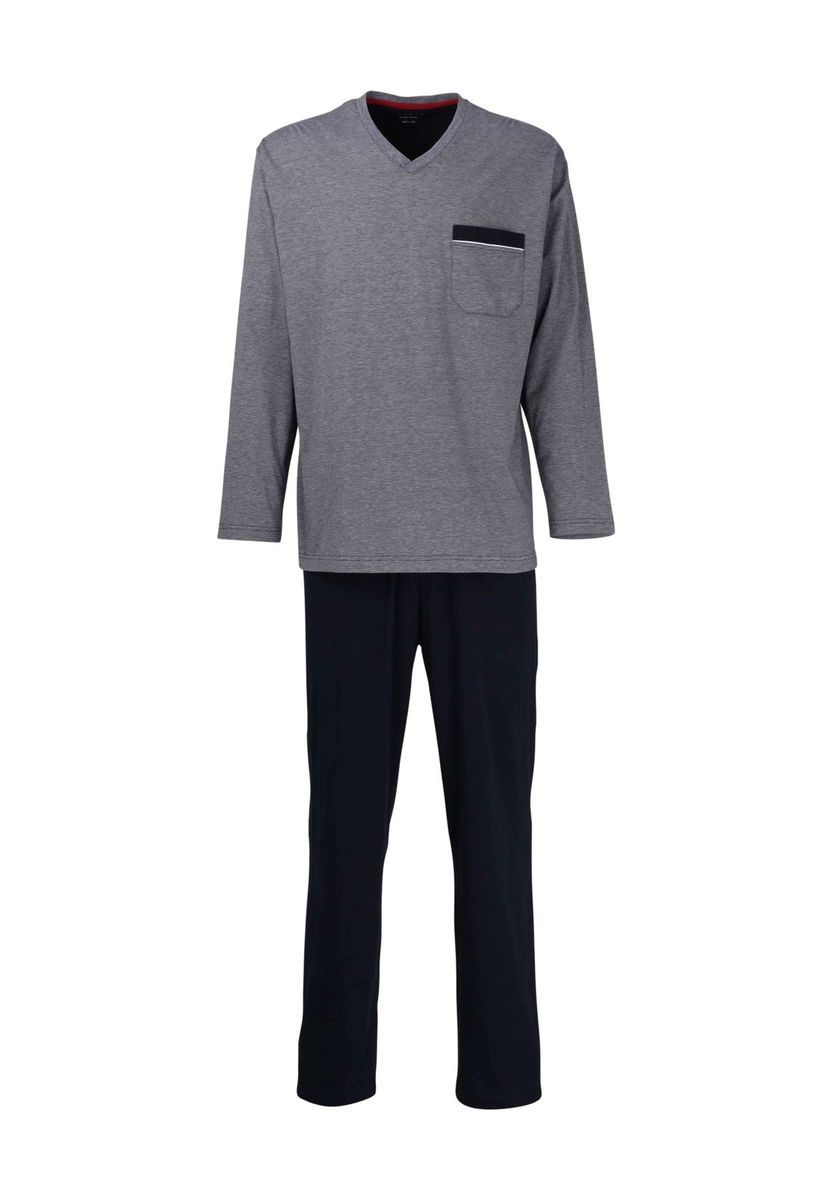 Herren Langarm Schlafanzug Set