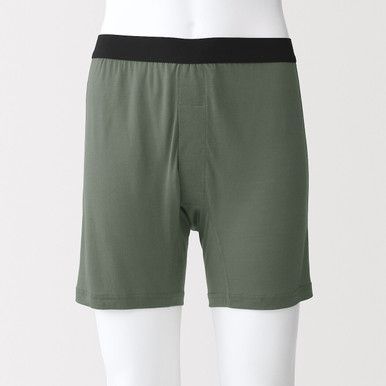Herren Lyocell Strick Boxer Briefs