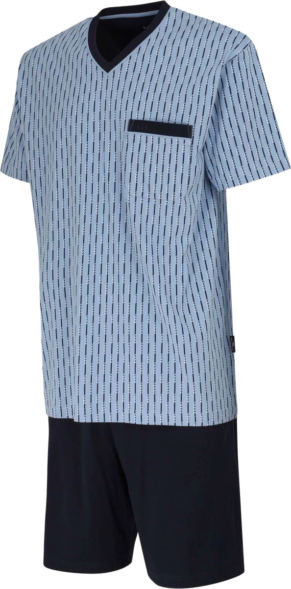 GÖTZBURG Shorty, V-Ausschnitt, für Herren, blau, 48