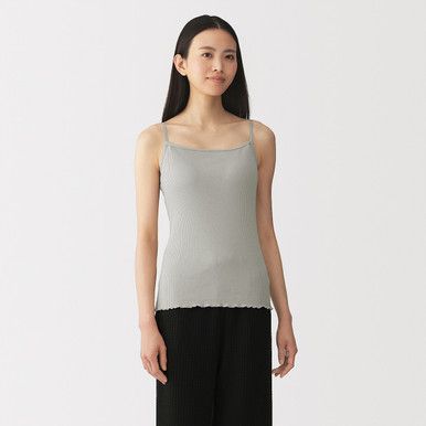 Geripptes BH-Top aus Lyocell-Mischung