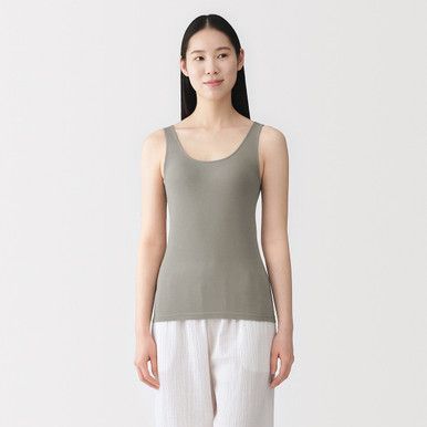 Nahtloses Baumwoll-Tanktop