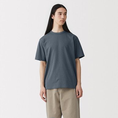 Schweres Oversize Baumwoll-T-Shirt