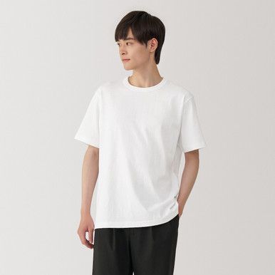 Schweres Oversize Baumwoll-T-Shirt
