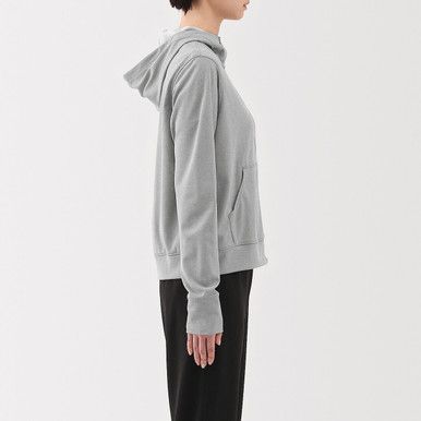 Schnell trocknender Kapuzenpullover mit Reißverschluss