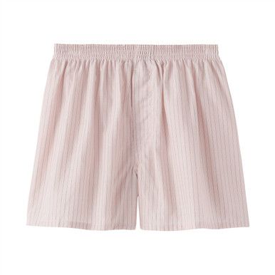 Gestreifte, locker sitzende Web-Boxershorts