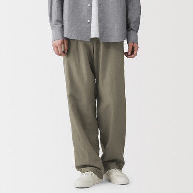 Herrenhose aus Hanfmischung mit entspannter Passform