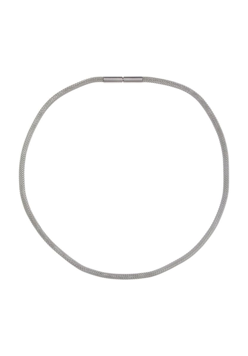 Elegante Silberne Halskette aus Edelstahl