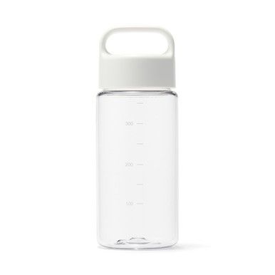 MUJI | Wasserflasche mit Tragegriff und Füllstandsanzeige – 350 ml