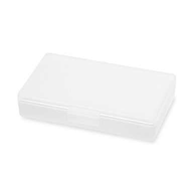 Kleine durchscheinende Aufbewahrungsbox aus Kunststoff