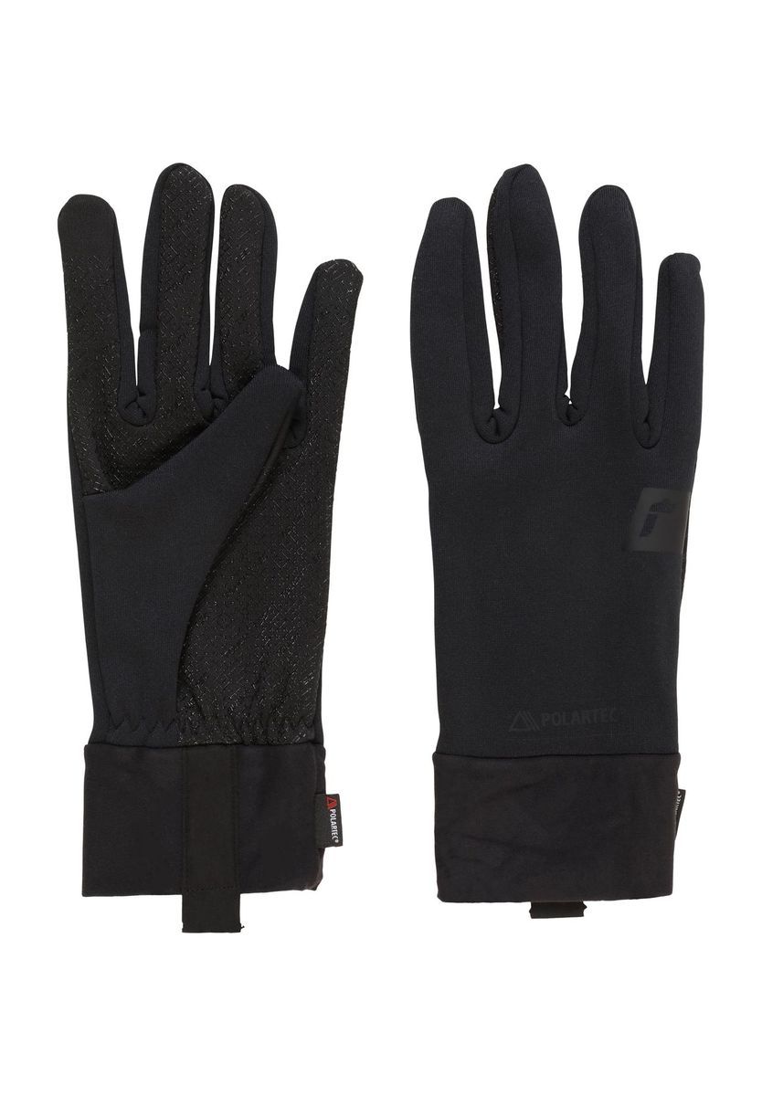 Schwarze Power Stretch Touchscreen Handschuhe