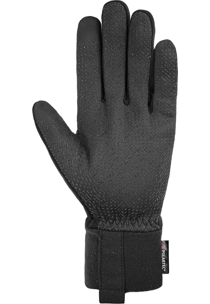 Schwarze Power Stretch Touchscreen Handschuhe