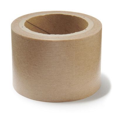 Braune perforierte Klebebandrolle