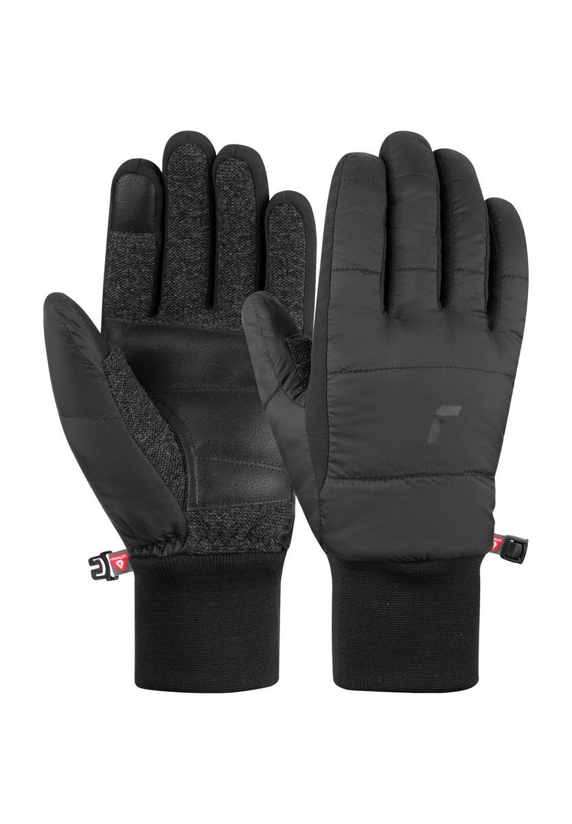 Schwarze winddichte Touchscreen-Winterhandschuhe