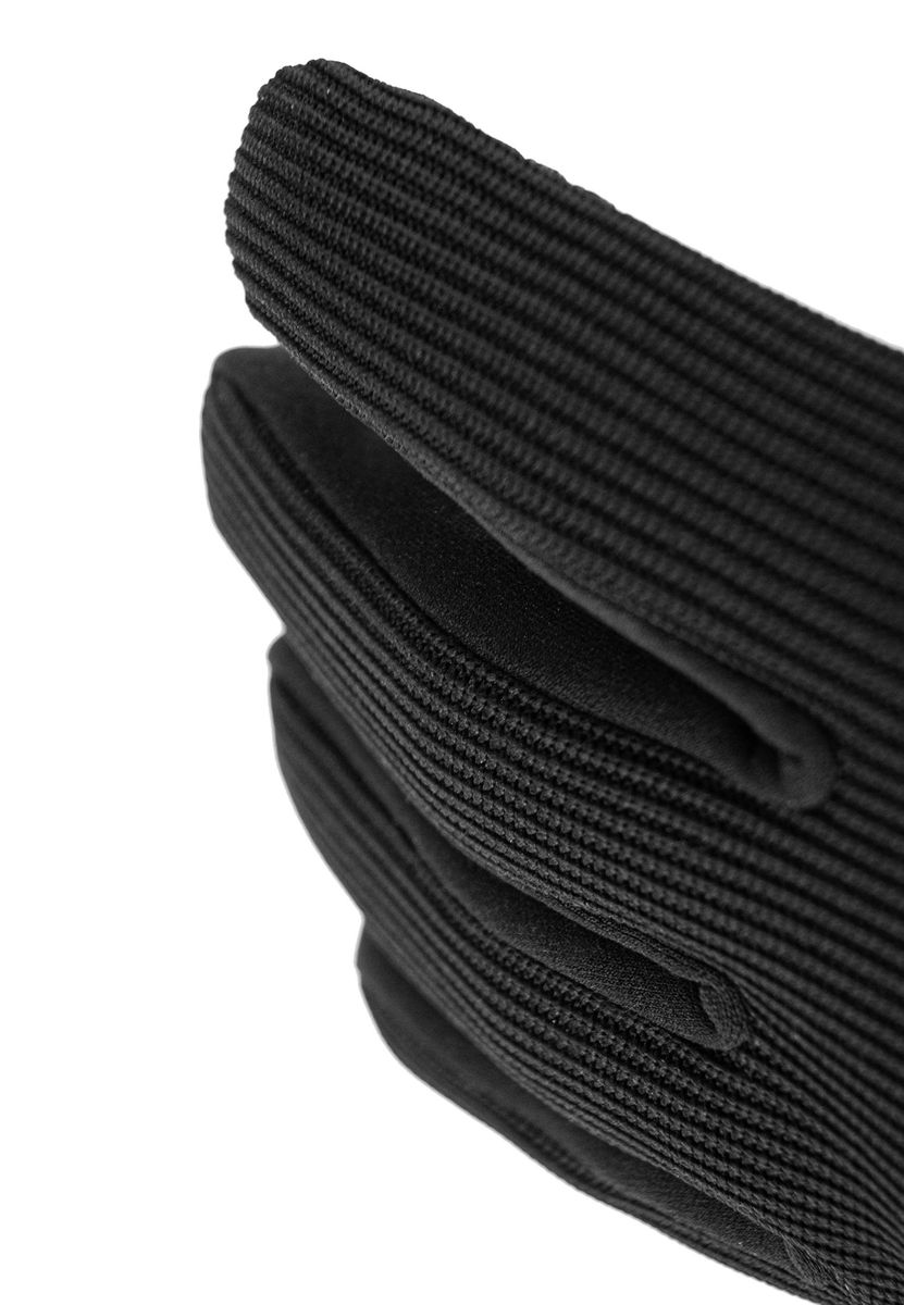 Schwarze Touchscreen-kompatible Winterhandschuhe