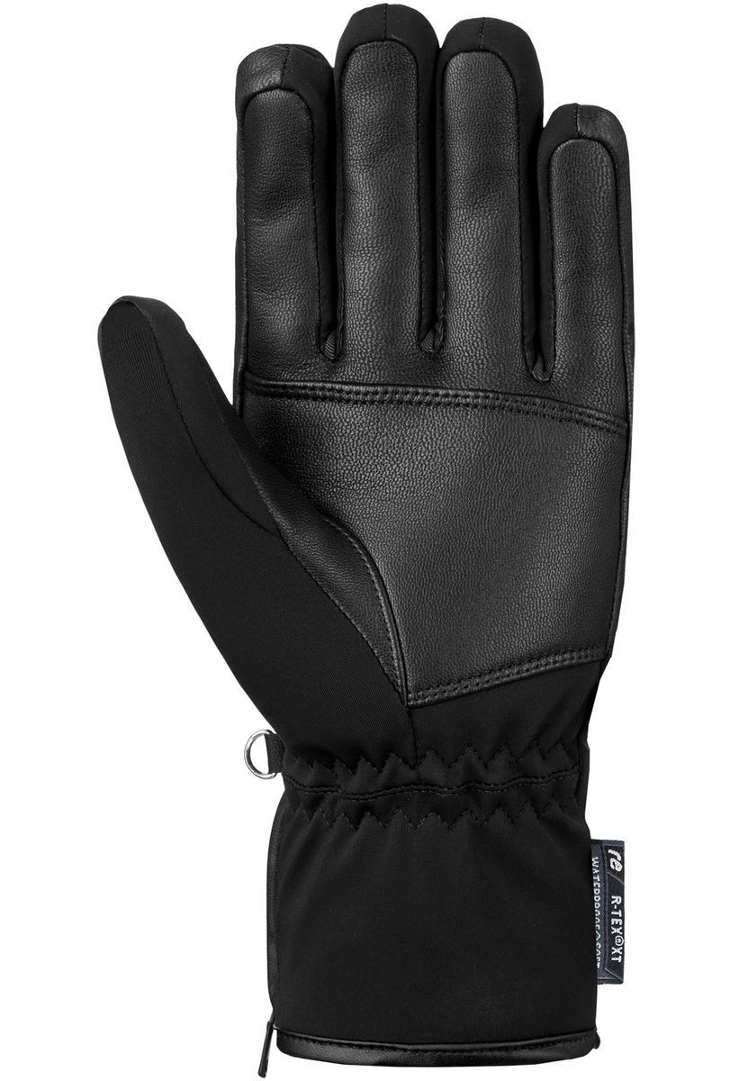 Wasserdichte Winterhandschuhe mit Lederhandfläche