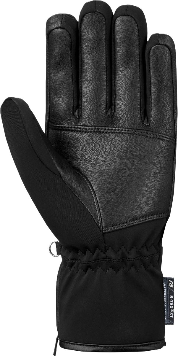 Wasserdichte Winterhandschuhe mit Lederhandfläche