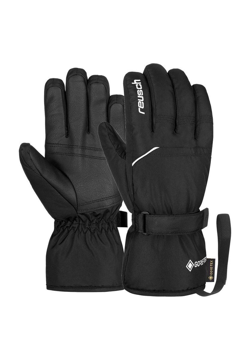 Schwarze Gore-Tex Skihandschuhe für Herren